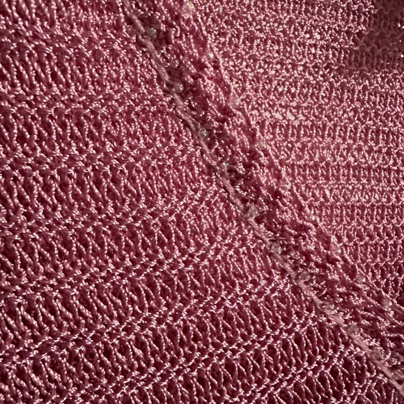 Pink mesh sweater, women’s Chadwick - Picture 3 of 9